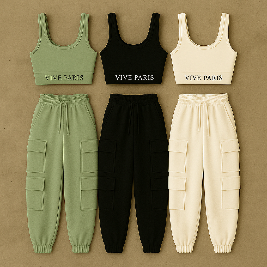 WOMEN'S CAMISOLE TOP & JOGGERS COMBO