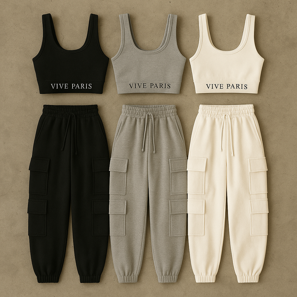 WOMEN'S CAMISOLE TOP & JOGGERS COMBO