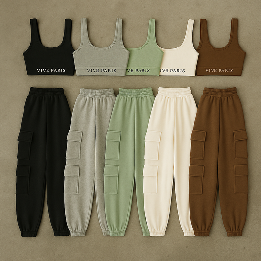 WOMEN'S CAMISOLE TOP & JOGGERS COMBO