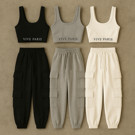 WOMEN'S CAMISOLE TOP & JOGGERS COMBO