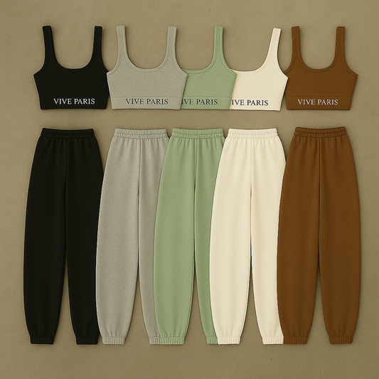 WOMEN'S CAMISOLE TOP & JOGGERS COMBO