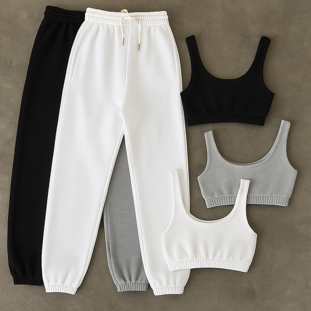 WOMEN'S CAMISOLE TOP & JOGGERS COMBO